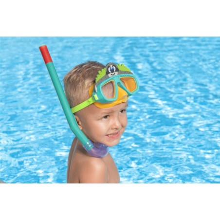 Roheline Bestway sukeldumismask toruga