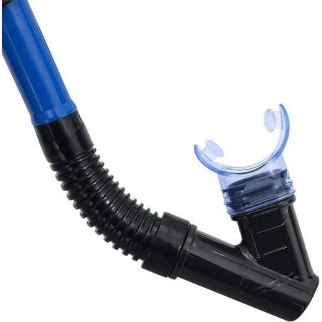 Sukeldumiskomplekti mask toru sinisega