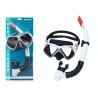 Snorgeldamise komplekt Valge mask Snorkel Bestway