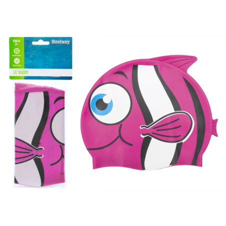 Ujumismüts Pink Fish Bestway
