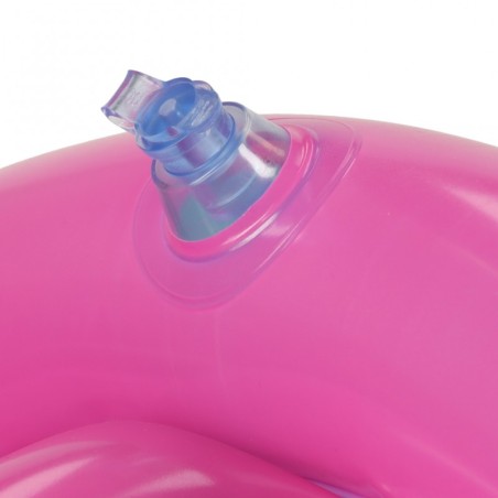 Ujumisrõngas, täispuhutav rõngas katusega, BESTWAY roosa
