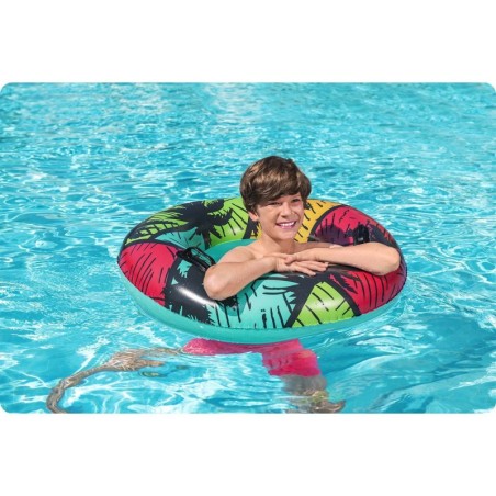 Ujumisrõngas türkiissinine 91 cm bestway