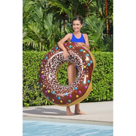 Donut ujumisrõngas Donut Brown 107 cm