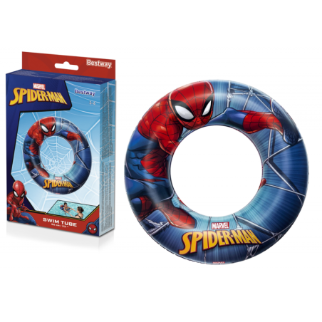 Täispuhutav ujumisrõngas Spider-Man 56 cm Bestway