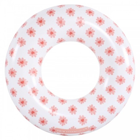 Täispuhutav ujumisrõngas Flower Hearts, Ø 90 cm
