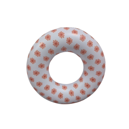 Täispuhutav ujumisrõngas Flower Hearts, Ø 90 cm