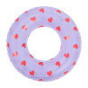 Ujumisrõngas Lilac Hearts Ø 55 cm