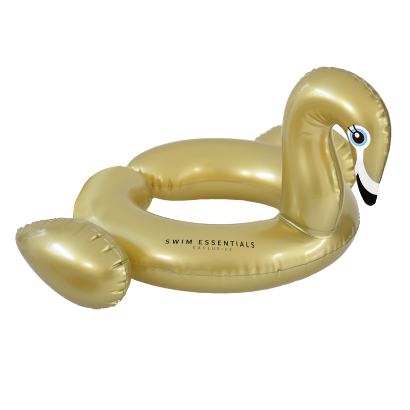 Ujumisrõngas Swan Gold 55 cm