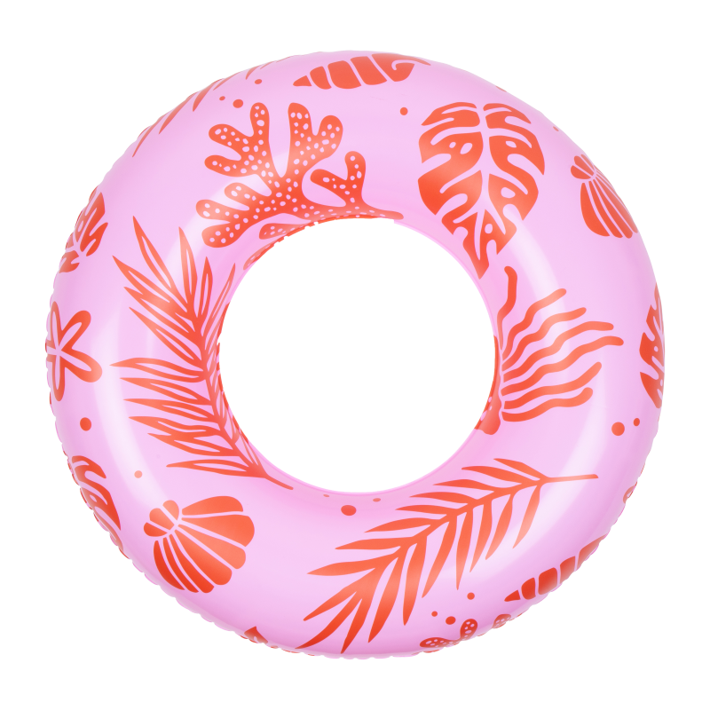 Täispuhutav ujumisrõngas Pink Red Ocean, 90 cm