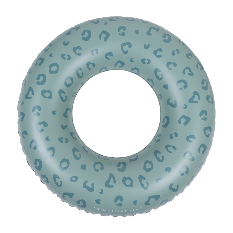 Täispuhutav ujumisrõngas Green Panther Print, 90 cm