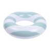 Täispuhutav ujumisrõngas Green White Striped, 90 cm
