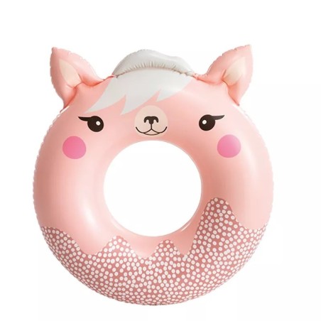 INTEX ujumisrõngas 76 cm roosa laama