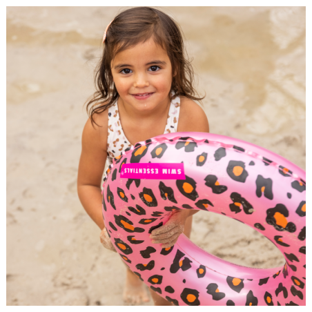Täispuhutav ujumisrõngas Leopard Rose 50 cm