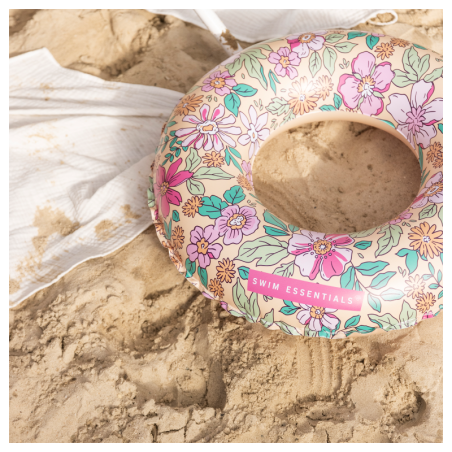 Täispuhutav ujumisrõngas Blossom 50 cm