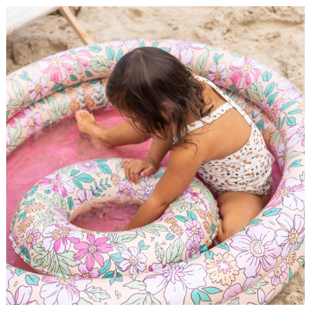 Täispuhutav ujumisrõngas Blossom 50 cm