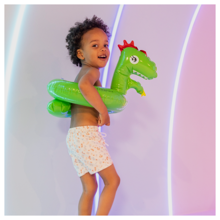 Ujumisrõngas Dinosaur 55 cm