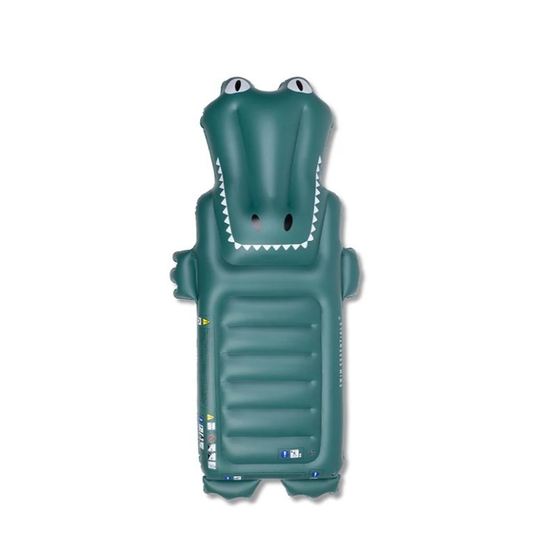 Täispuhutav madrats krokodill