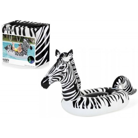 Täispuhutav madrats Zebra LED 254 x 142 cm Bestway