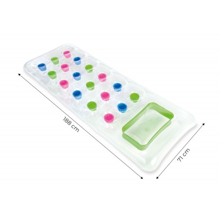 Täispuhutav rannamadrats ujumiseks 188x89 cm INTEX