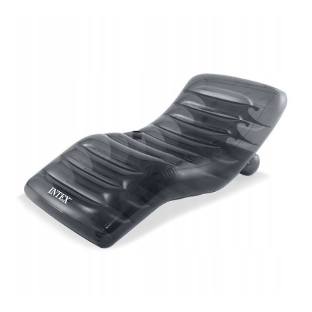 Täispuhutav must ujumismadrats 191x99cm INTEX