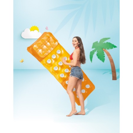 Täispuhutav ujumismadrats 188 x 71 cm oranž - INTEX
