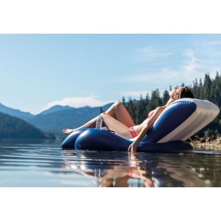 Täispuhutav tool madrats 2in1 180x135cm INTEX