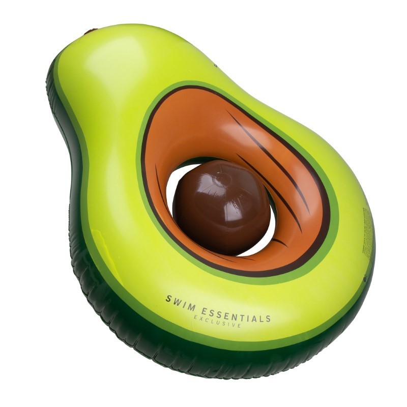 Täispuhutav avokaado koos rannapalliga