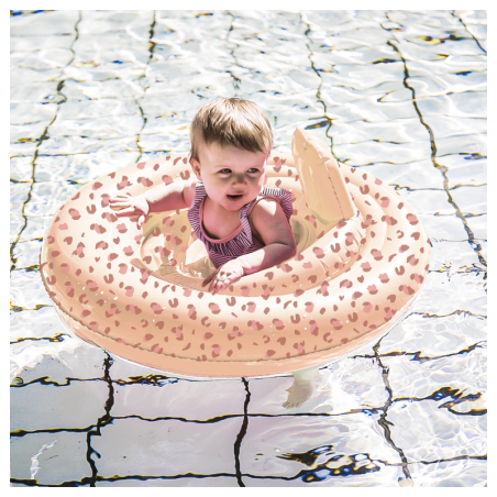 Beebi ujumisrõngas, 0-1 a, Old Pink Panther