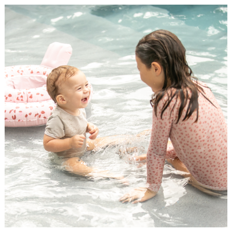 Beebi ujumisrõngas, 0-1 a, Old Pink Panther