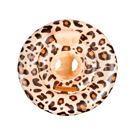 Beebi ujumisrõngas Leopard Beige, 0-1 a