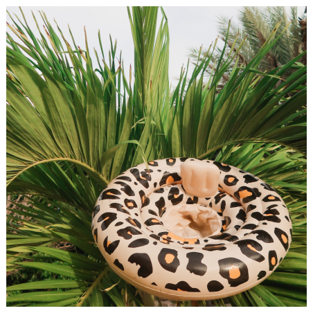 Beebi ujumisrõngas Leopard Beige, 0-1 a