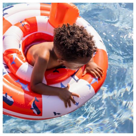 Beebi ujumisrõngas Whale, 0-1 a