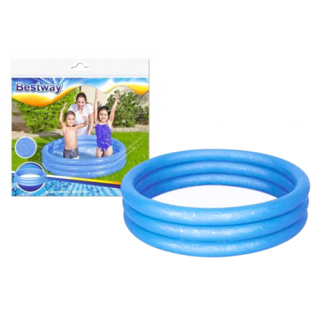 Täispuhutav bassein sinine 122 cm x 25 cm Bestway