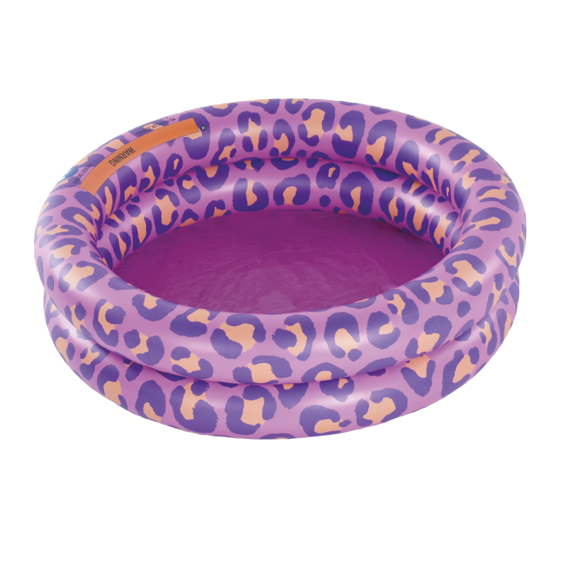 Lastebassein Panther Print Purple Ø 60 cm
