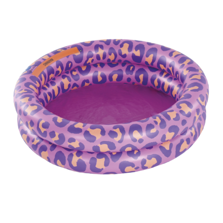 Lastebassein Panther Print Purple Ø 60 cm
