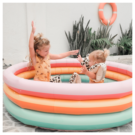 Lastebassein Vikerkaar Ø 150 cm