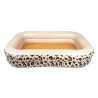 Täispuhutav lastebassein Leopard Beige 211x132x46 cm