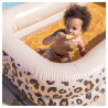 Täispuhutav lastebassein Leopard Beige 211x132x46 cm