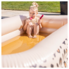 Täispuhutav lastebassein Leopard Beige 211x132x46 cm