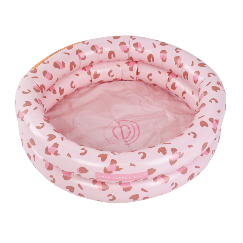 Lastebassein Leopard old pink Ø 60 cm