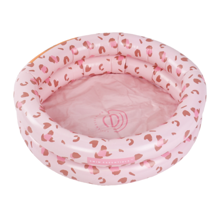Lastebassein Leopard old pink Ø 60 cm