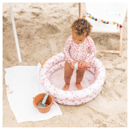 Lastebassein Leopard old pink Ø 60 cm