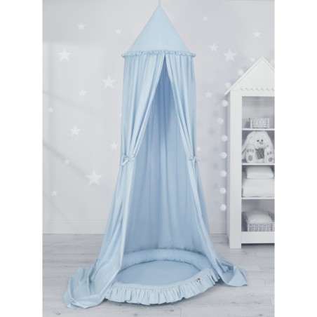 Baldahhiin + pesa mängumatt, helesinine