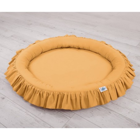 Baldahhiin + pesa mängumatt, sinepikollane