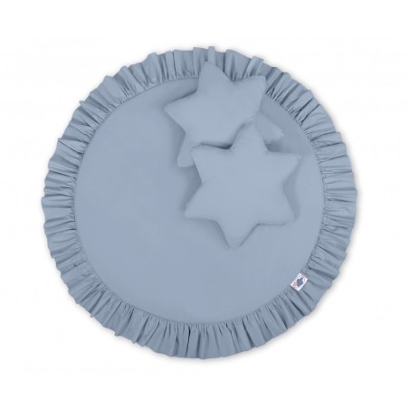 Baldahhiin + mängumatt + padjad, pastell sinine