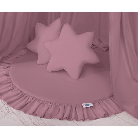 Baldahhiin + mängumatt + padjad, pastell violett