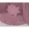 Baldahhiin + mängumatt + padjad, pastell violett