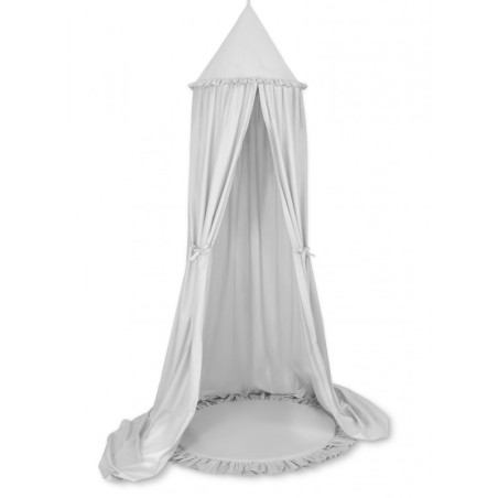 Baldahhiin + mängumatt, helehall