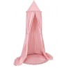 Baldahhiin + mängumatt, pastell roosa