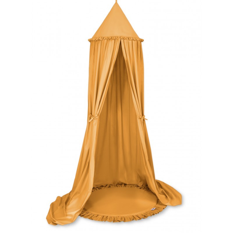 Baldahhiin + mängumatt, kollane